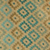 Tropical Blue Diamond Patterned Kurta Set